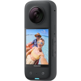 Insta360 Cámara Digital Deportiva 360 X3 INCAMX32 5.7K 72MP HDR Negra