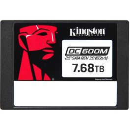 Kingston DC600M SSD Enterprise 7.68TB (7680GB) 2.5" SATA III, uso mixto para servidor/estación de trabajo, 560MB/s