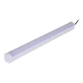 Regleta electrónica led 18 w 6.400 k luz fría 1.820 lm 60 x 4,6 x 5,1 cm