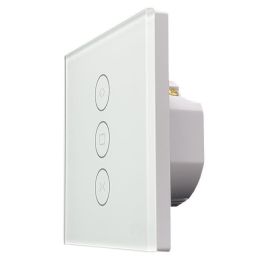 Konyks KON1697789354245 Interruptor Wi-Fi+BT para Persianas Enrollables, Retroiluminación Controlable Vollo Max 3