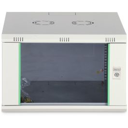DIGITUS 7HE Armario Mural Dynamic Basic 7U para Rack 416x600x600mm Gris con Cerradura IP20