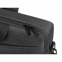 NATEC Beira Maletín para Portátil 15.6" (39.6 cm) Negro con Asa de Transporte y Bandolera