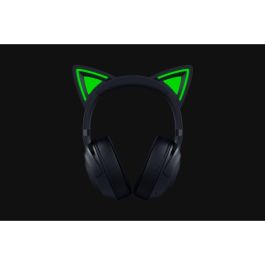 Razer Auriculares Kraken Kitty V2 BT Negro RZ04-04860500-R3M1 - Bluetooth 5.2, Chroma RGB, 40h batería, micrófono con supresión de ruido, para gaming