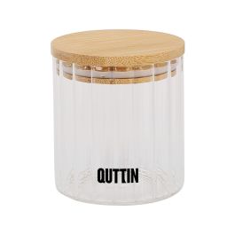 Quttin Tarro Boro Ottico Bamboo, 9x9x11.5 cm, 500 ml (12 Unidades) Quttin Tarro Boro Ottico Bamboo, 9x9x11.5 cm, 500 ml (12 Unidades)