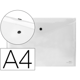 Liderpapel 34044 Carpeta Dossier con Broche, Polipropileno, DIN A4, Incolora, Capacidad 50 Hojas, 180 micras Precio: 5.68999959. SKU: B1ABEV9BKT