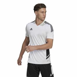 Camiseta de Fútbol de Manga Corta Hombre Adidas Con22 Blanco