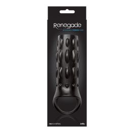 Funda para pene NS Novelties Renegade Negro Ø 4,4 cm Funda para pene NS Novelties Renegade Negro Ø 4,4 cm