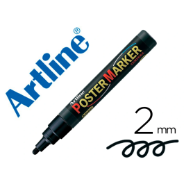 Artline Rotulador EPP-4 Poster Marker Punta Redonda 2 mm Tinta Negra Opaca para Carteleria y Superficies Diversas Precio: 2.6899994. SKU: B1KNJ6LAPQ