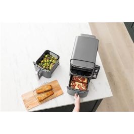 Ninja SL400EU Freidora de Aire Doble Zona XL 9,5L con 6 Programas