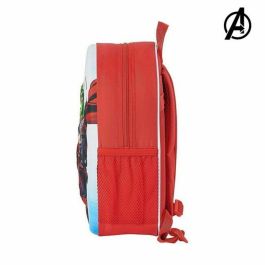 Mochila Infantil 3D The Avengers Rojo