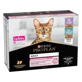 Purina Pro Plan Alimento para Gatos con Digestión Sensible - Pescado y Pavo, 10 Sobres de 85 gr Precio: 9.5000004. SKU: B1H4LRRYB7