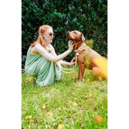 Collar para Perro Hunter Malia Lima M/L 45-54 cm