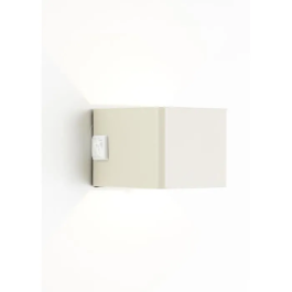 Brilliant Aplique Magnético Exterior ISEO G8012609 Recargable Crema LED Sensor 4W 300lm 3000K USB