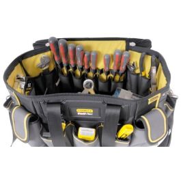Stanley FMST1-70749 FatMax Pro - Bolsa de herramientas de nailon y plástico, negra/gris/amarilla, con asa, 500x310x330mm