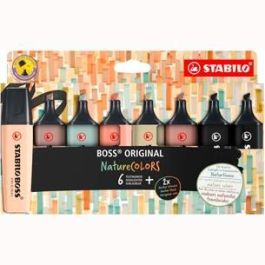 Stabilo Marcador Boss Original Naturecolors Colores Surtidos Estuche 6+2 Ud Precio: 8.59000054. SKU: B1J8LJ4ADG