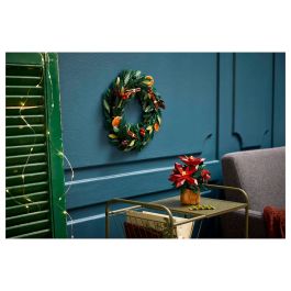 LEGO 10370 Icons Flor de Pascua, Juego Construcción 608 Piezas, 18+ Años