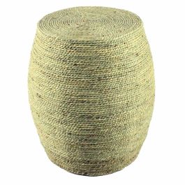 Reposapiés DKD Home Decor Marrón Marrón claro Cáñamo Cuerda Natural Urbano 45 x 45 x 52 cm Precio: 107.49999975. SKU: S3040731