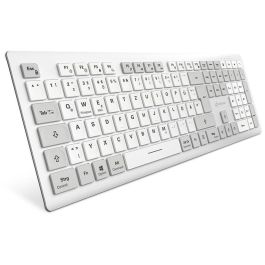 SHARKOON OfficePal K30W Teclado Rubberdome blanco con distribución DE Precio: 32.49999984. SKU: B19WYKK33Y