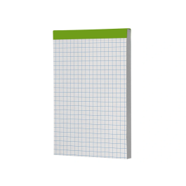 Liderpapel Bloc de Notas A7 Cuadro 4 mm 80 Hojas 60 g/m²