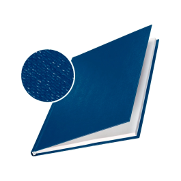 Leitz Tapa Encuadernacion Channel Rigida 35572 Azul Lomo B Capacidad 71/105 Hojas Din A4