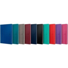 Oxford Cuaderno Cosido Signature 80H B5 1 Línea Tapa Extradura Símil Piel C-Surtidos Vivos (Set de 10) (Set de 10) Precio: 109.50000028. SKU: S8414439