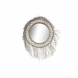Espejo de pared DKD Home Decor Natural Bali 60 x 4 x 60 cm Precio: 67.50000004. SKU: S3029639