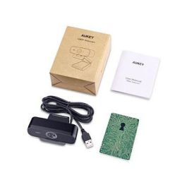 AUKEY PC-W3 Stream Series Webcam Full HD 1080p 30 pps CMOS Sensor USB Negro