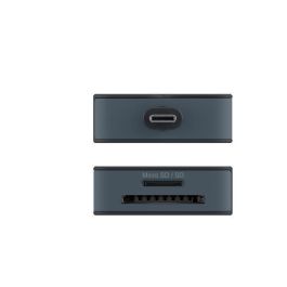 Targus Hub USB-C HD4102BKGL con 8 Puertos: 2x USB-A, 1x USB-C Datos, 1x USB-C PD 100W, HDMI 4K, Lector SD/MicroSD, Audio Jack
