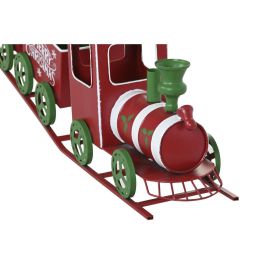 DKD Home Decor Tren de Navidad Tradicional para Decoración, Rojo y Verde, de Metal, 103.5 cm Largo Precio: 68.88999964. SKU: B178QG4A58