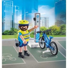 Figura patrulla en bicicleta playmobil city action. Figura patrulla en bicicleta playmobil city action.