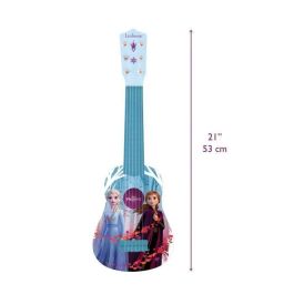 LEXIBOOK - QUEEN OF SNOWS - Guitarra acústica para niños - Altura 53 cm