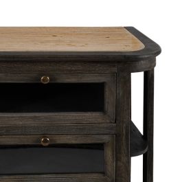 Aparador Mármol/Madera Cocina 155 X 51 X 88 cm