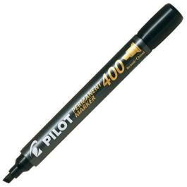 Pilot Marcador Permanente SCA-400 Punta Biselada, Negro, Multisuperficies, Tinta base alcohol, Caja de 12 Unidades (12 Unidades) Precio: 8.88999947. SKU: S8422482