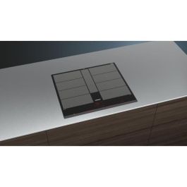 Placa de inducción de 60 cm - SIEMENS - 4 fuegos - 59,2 x 52,2 cm - Negra - IQ700 - EX651LYC1F Placa de inducción de 60 cm - SIEMENS - 4 fuegos - 59,2 x 52,2 cm - Negra - IQ700 - EX651LYC1F