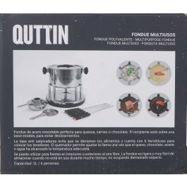 Quttin Fondue Multiusos 2L para 6 Personas (6 Unidades)