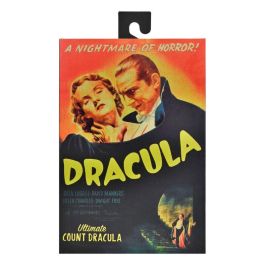 NECA Figura articulada Drácula Carfax Abbey Universal Monsters 18cm con accesorios