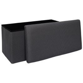 Banco-Puf Plegable Atom Gris Home Deco Factory Banco-Puf Plegable Atom Gris Home Deco Factory