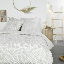 Today Mawira Juego Ropa Cama - Funda Nórdica 240x220 cm, 2 Almohadas 63x63 cm - 100% Algodón - Estampado Étnico Beige Today Mawira Juego Ropa Cama - Funda Nórdica 240x220 cm, 2 Almohadas 63x63 cm - 100% Algodón - Estampado Étnico Beige