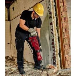 Einhell TC-DH 43 Martillo Demoledor Eléctrico 1600W con 43 J de Energía de Impacto y 1800 IPM, Negro/Rojo