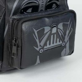 Mochila Escolar Star Wars Darth Vader Negro 15 x 25,5 x 23 cm