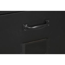 Cajonera Home ESPRIT Negro Metal Loft 75 x 45 x 80 cm Cajonera Home ESPRIT Negro Metal Loft 75 x 45 x 80 cm
