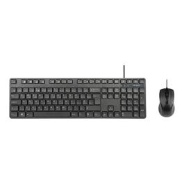 Targus Akm622Es Combo Teclado de tamaño completo y Ratón ergonómico Alámbrico USB Español Negro Compatible Windows macOS Chrome OS Precio: 22.94999982. SKU: B18DB63S7B