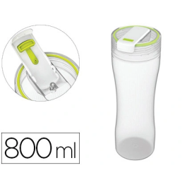 Offisys Vaso Hermético 0,8 L Doble Apertura Limpieza Fácil 100% Hermético 81x240 mm Precio: 8.98999992. SKU: B13PFE4LK8