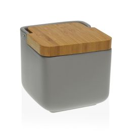 Salero Gris Tapa Bambu Versa 11X11CM Precio: 15.98999996. SKU: S3409304