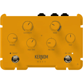 Kernom Pedal Moho Fuzz Kernom Analógico Red Dot 2023 Con EQ Avanzada Y MIDI