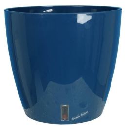 Jardinera redonda RIVIERA EVA NEW - Plástico - Diámetro 36 cm - Azul Precio: 44.5000006. SKU: B1K7RZA696