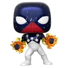 FUNKO Figura POP Marvel Spider-Man Captain Universe Exclusive Vinilo 9cm