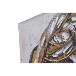 DKD Home Decor Cuadro Decorativo Colonial Africana Dorado Negro 90x60x3 cm Set de 2 Unidades para Pared de Lienzo y MDF DKD Home Decor Cuadro Decorativo Colonial Africana Dorado Negro 90x60x3 cm Set de 2 Unidades para Pared de Lienzo y MDF