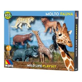 Figura animales salvajes set 6 unidades Precio: 9.9946. SKU: B1E372SPNP