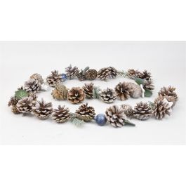 DKD Home Decor Guirnalda Navidad Fantasía Natural Blanco 7 x 150 x 7 cm (2 Unidades) Precio: 14.49999991. SKU: B18N6RZBL2